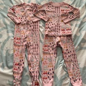 Rare Hanna Andersson 12 Days of Christmas Holiday Pajama Set